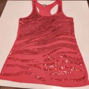 Charlotte Russe pink tank top |S|
